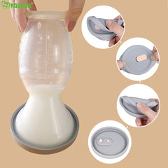 Haaka manual silicone breast pump&cap combo 150 ml