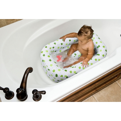 inflatable bathtub recommended age (6-24 months)