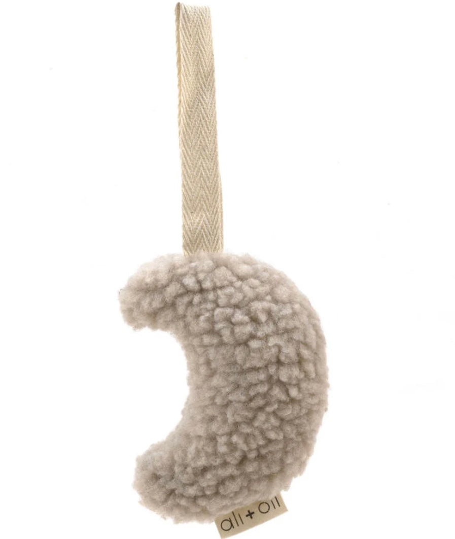 Moon Pacifier Holder (Sand)